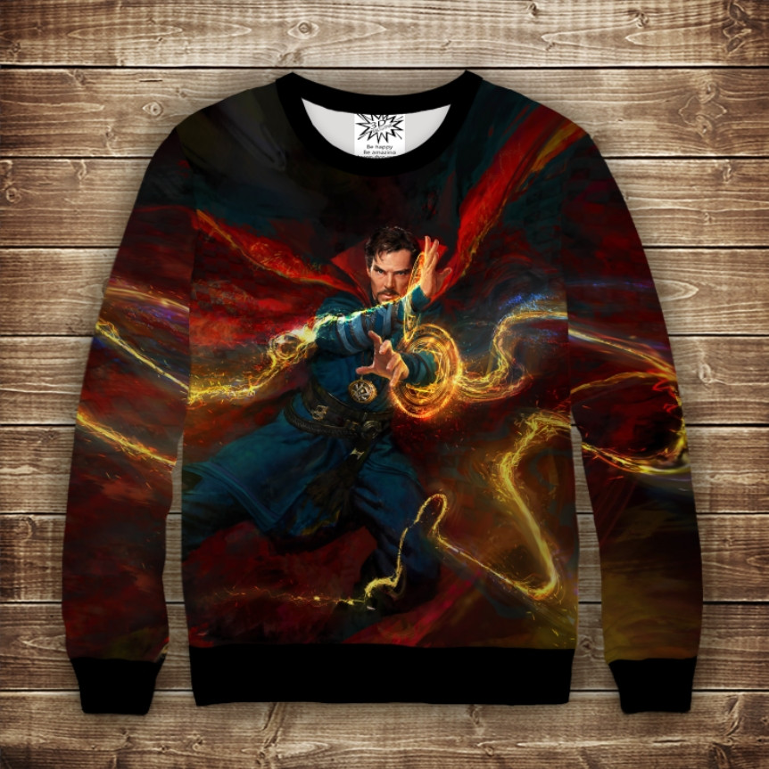 Світшот 3D DOCTOR STRANGE ВСІ Розміри Преміум тканина