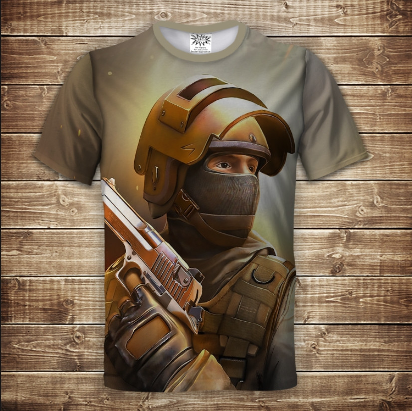 Футболка з 3D принтом Standoff 2. Дитячі і дорослі розміри ВСІ Розміри Преміум тканина