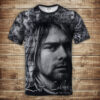 Футболка 3D Курт Кобейн.Нірвана ВСІ Розміри Преміум тканина