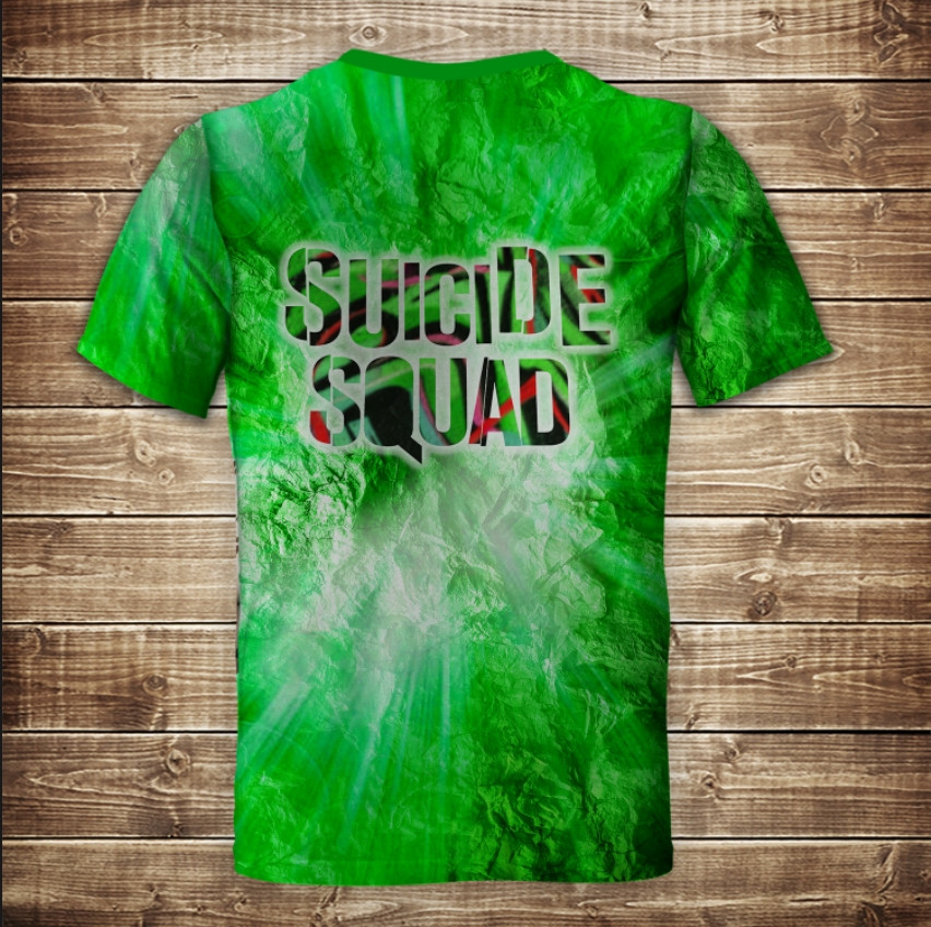 Футболка з 3D принтом на тему ДЖОКЕР ВСІ Розміри Преміум тканина