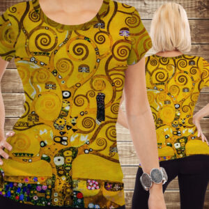 Футболка 3D Gustav Klimt.Stoclet-Fries ВСІ Розміри Преміум тканина