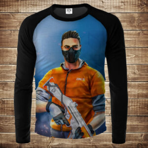 Лонгслив-реглан с 3D принтом: Standoff 2. Дорослі і Дитячі розміри ВСІ Розміри Преміум тканина