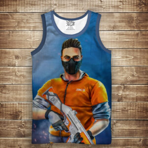 Майка з 3D принтом: Standoff 2. Дорослі і Дитячі розміри ВСІ Розміри Преміум тканина