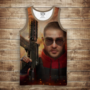 Майка з 3D принтом: Standoff 2. Дорослі і Дитячі розміри ВСІ Розміри Преміум тканина