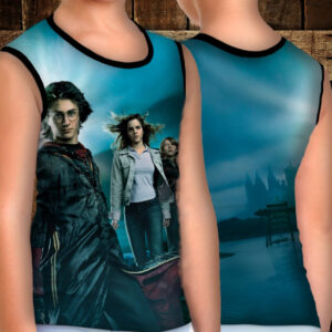 Майка хуліганка з 3D принтом: Гаррі Поттер. Світанок та Магія. ВСІ Розміри Преміум тканина