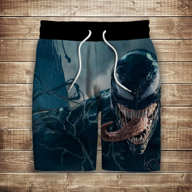 Шорти з 3D принтом на тему: Веном ВСІ Розміри