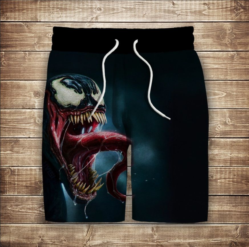 Шорти з 3D принтом на тему: Веном ВСІ Розміри