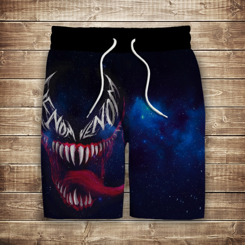 Шорти з 3D принтом на тему: Веном ВСІ Розміри