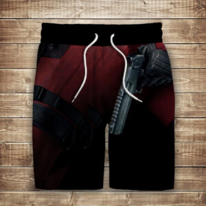 Шорти з 3D принтом на тему: Дэдпул ВСІ Розміри