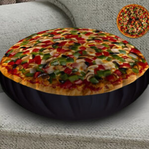 Подушка-пуфік Піцца 45х45 см.