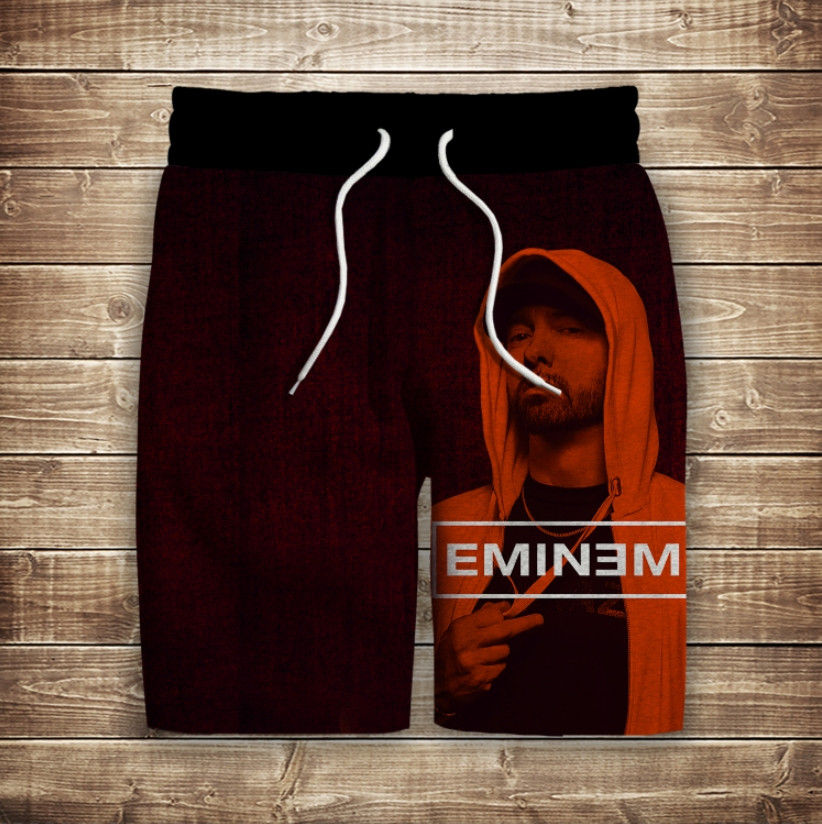 Шорти з 3D принтом на тему: Емінем ВСІ Розміри