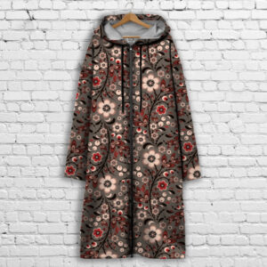 Кардиган - худі на блискавці з 3Д принтом Етно квіти ВСІ Розміри Преміум тканина