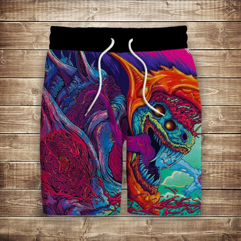 Шорти з 3D принтом на тему: Контр Страйк Глобал ВСІ Розміри