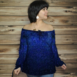 Блуза-туніка Carmen Ombre Арабська ніч ВСІ Розміри Преміум тканина