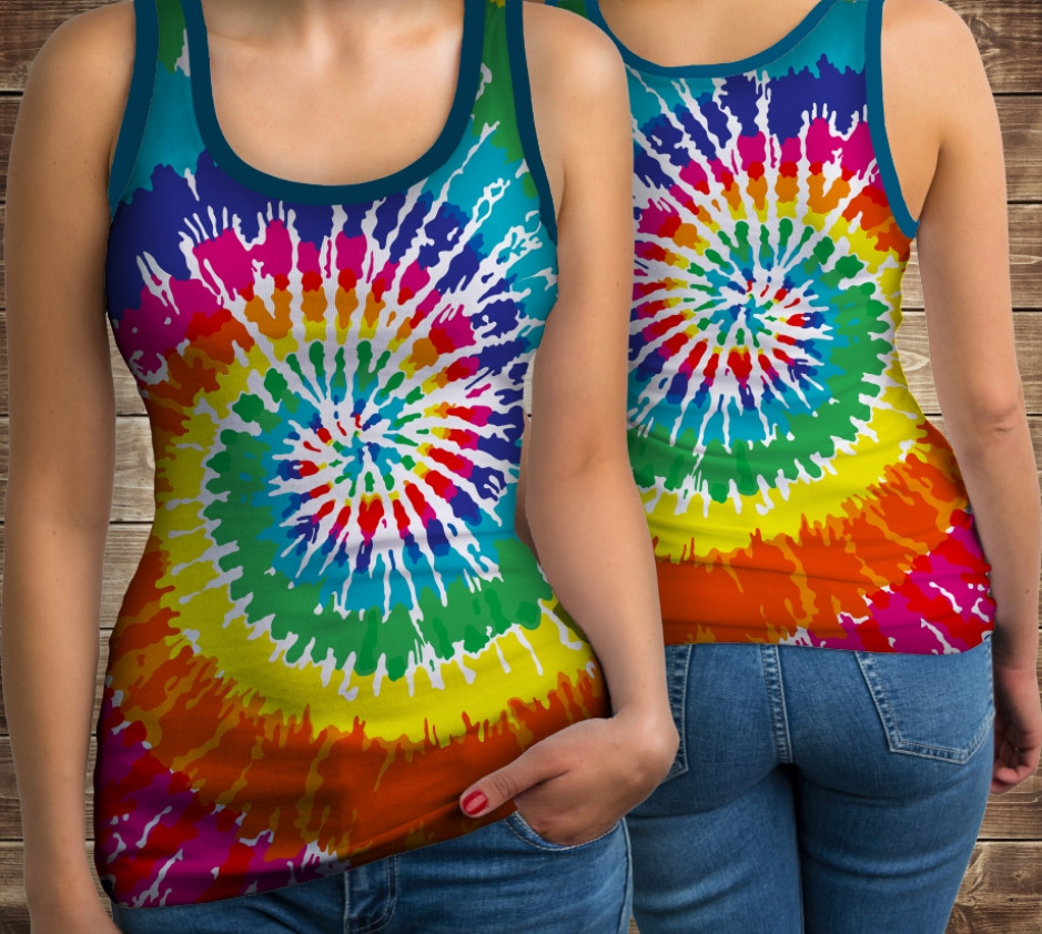 Майка з 3D принтом: Тай-Дай. Дорослі та Дитячі розміри ВСІ Розміри Преміум тканина