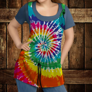 Майка-туніка з 3D принтом Тай-Дай. Дорослі та Дитячі розміри ВСІ Розміри Преміум тканина