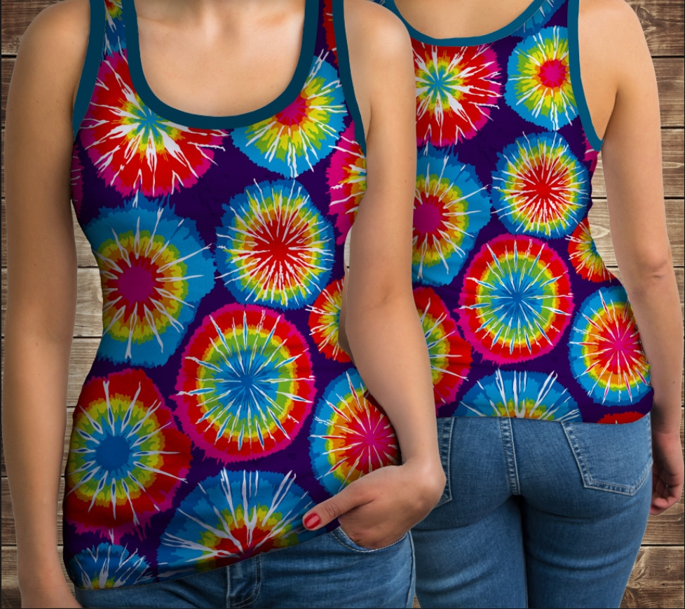 Майка з 3D принтом: Тай-Дай. Дорослі та Дитячі розміри ВСІ Розміри Преміум тканина