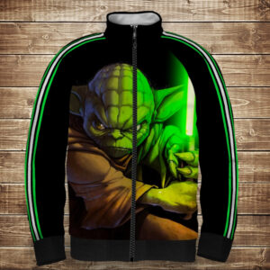 Олімпійка с 3D принтом: Зоряні Війни. Магістр Йода ВСІ Розміри Преміум тканина