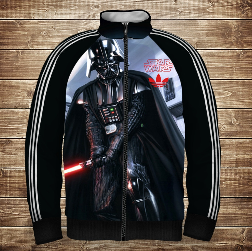 Олімпійка с 3D принтом: Зоряні Війни. Дарт Вейдер ВСІ Розміри Преміум тканина