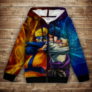 Худі з 3Д принтом на тему - Наруто Naruto. Дитячі та дорослі розміри ВСІ Розміри Преміум тканина