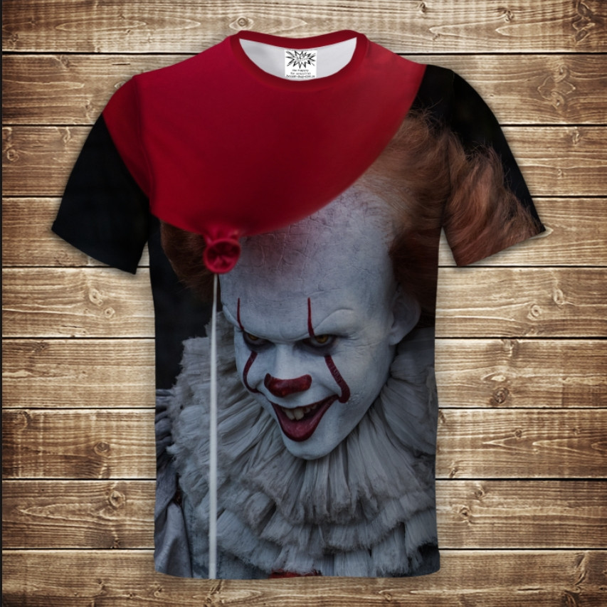 Футболка 3D Pennywise The dancing clown ВСІ Розміри Преміум тканина