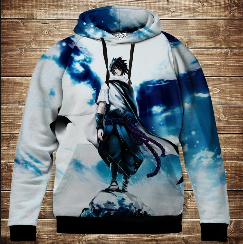 Толстівка з 3D принтом: Наруто Naruto Дитячі і дорослі розміри. ВСІ Розміри Преміум тканина