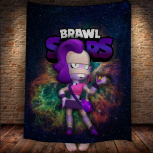 Плед з 3D-принтом на тему Brawl Stars Герої Бравл Старс 150х200 см.