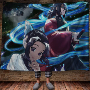 Плед з 3D принтом Demon Slayer: Kimetsu no Yaiba 150х200 см.