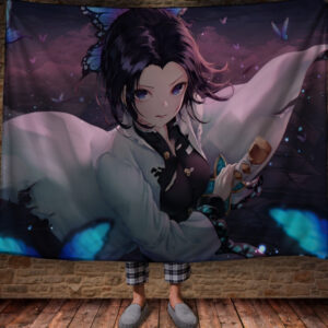 Плед з 3D принтом Demon Slayer: Kimetsu no Yaiba 150х200 см.