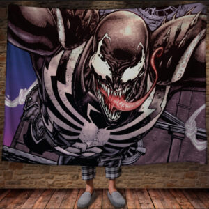 Плед з 3D принтом Веном Venom 150х200 см.