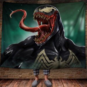 Плед з 3D принтом Веном 150х200 см.