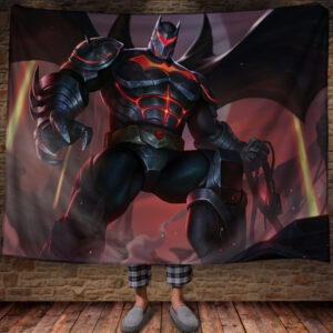 Плед з 3D принтом Бетмен 150х200 см.