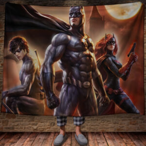 Плед з 3D принтом Бетмен 150х200 см.