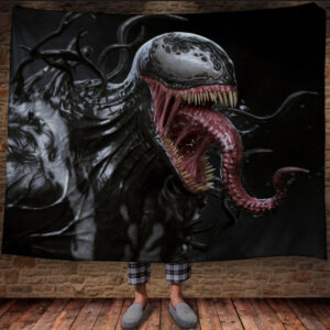 Плед з 3D принтом Веном 150х200 см.