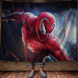 Плед з 3D принтом Веном Людина-павук. 150х200 см.