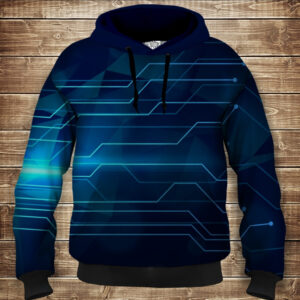 Толстівка з 3D принтом Кіберпанк Дитячі і дорослі розміри. ВСІ Розміри Преміум тканина