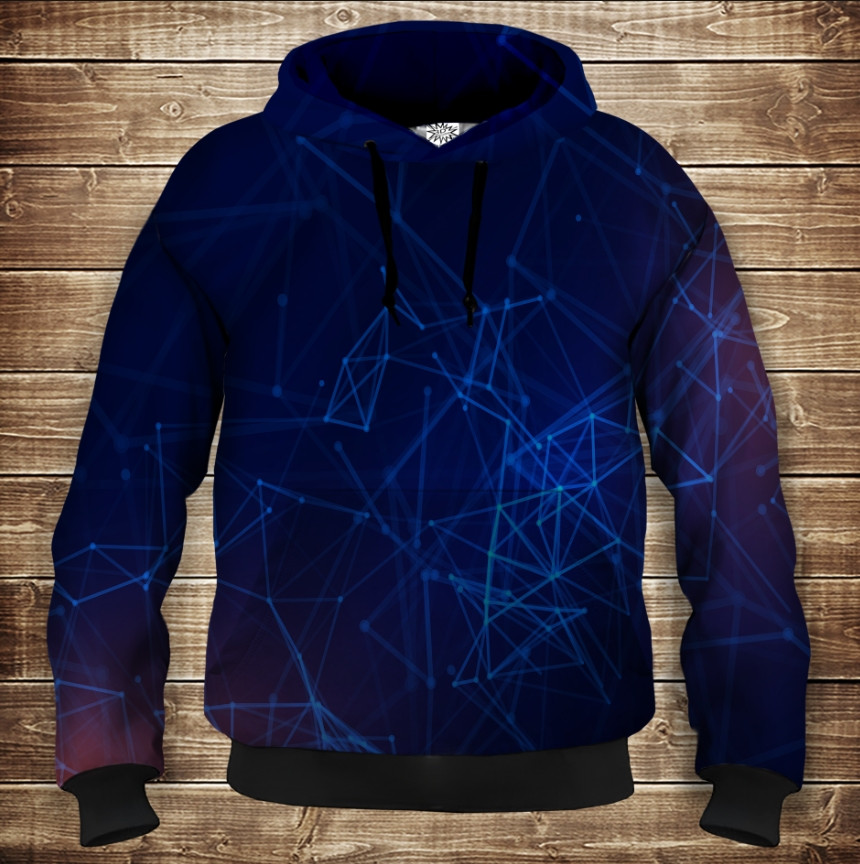 Толстівка з 3D принтом Кіберпанк Дитячі і дорослі розміри. ВСІ Розміри Преміум тканина