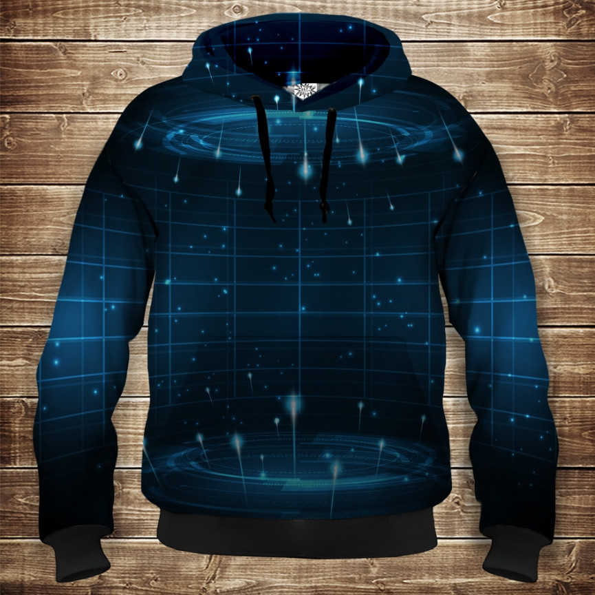 Толстівка з 3D принтом Кіберпанк Дитячі і дорослі розміри. ВСІ Розміри Преміум тканина