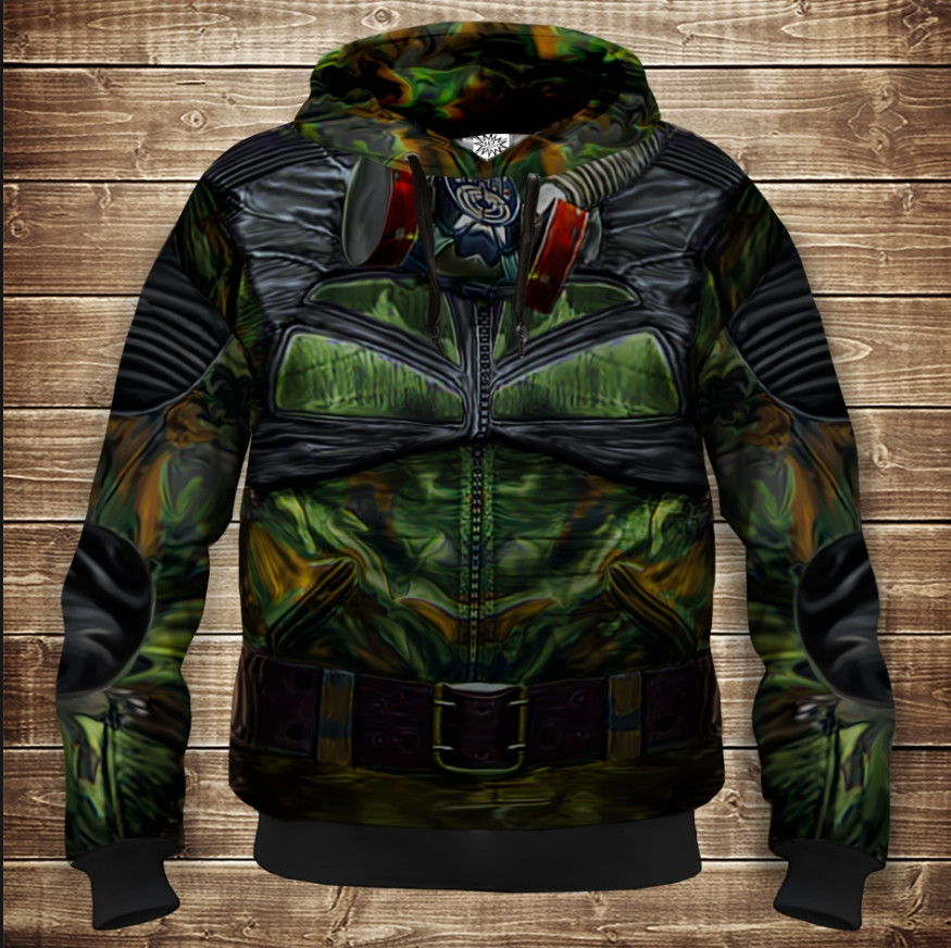 Толстівка з 3D принтом Сталкер STALKER Комбінезон Страж волі Дитячі і дорослі розміри. ВСІ Розміри Преміум тканина