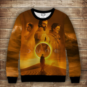 Світшот з 3D принтом Дюна Dune ВСІ Розміри Преміум тканина