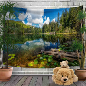 Панно - тапестри (гобелен) с 3D Природный ландшафт