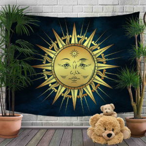Панно - тапестри (гобелен) с 3D принтом Яріло Сонце