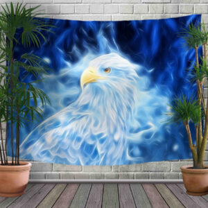 Панно - тапестри (гобелен) с 3D принтом Орел