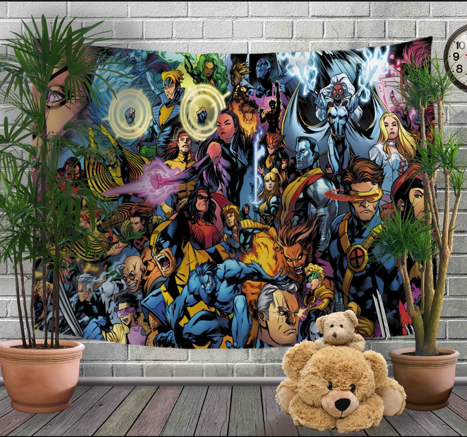 Панно - тапестри (гобелен) с 3D принтом Фентезі