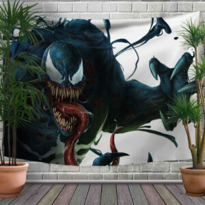 Панно - тапестри (гобелен) с 3D принтом Venom-2.«Веном: Да будет Карнаж»