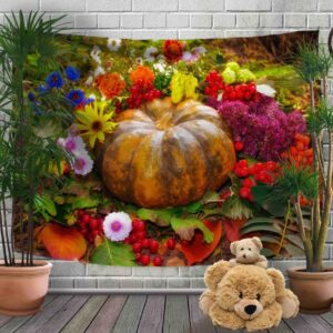 Панно - тапестри (гобелен) с 3D принтом Осінній натюрморт