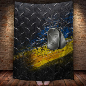 Плед з 3D принтом - Україна 150х200 см.