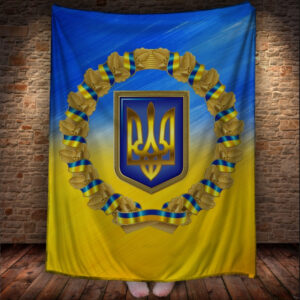 Плед з 3D принтом - Україна 150х200 см.