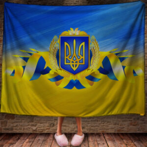 Плед з 3D принтом - Україна 150х200 см.