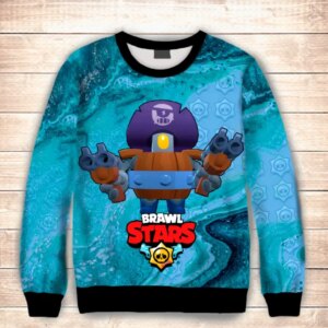 Світшот 3D DARRYLL ВСІ Розміри Преміум тканина